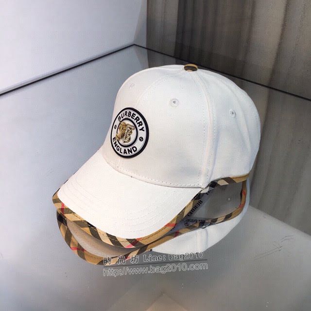 Burberry新品男士帽子 巴寶莉刺繡2021早春棒球帽鴨舌帽  mm1260